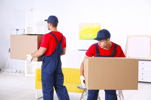 Professional moving team helping with home removals in Greenwich