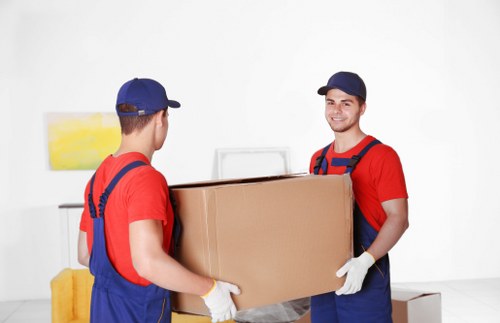 House movers planning a residential move in Greenwich