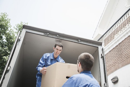 Van moving service handling residential relocation in Greenwich
