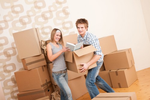 Packing and loading assistance from a removal company in Greenwich